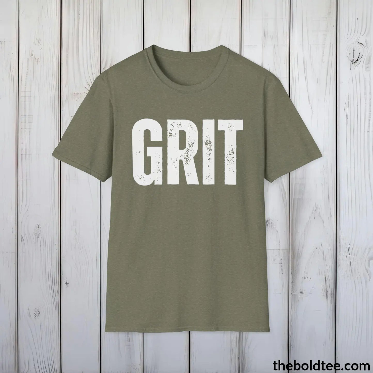 GRIT Tee - Bold Urbnan Cotton T-Shirt - 9 Epic Colors Available