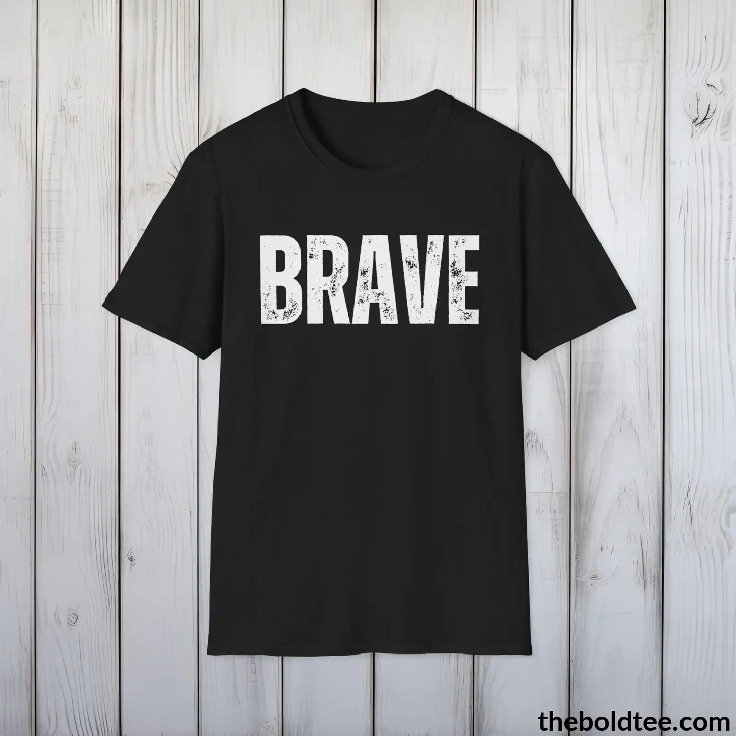 BRAVE Tee - Bold Urbnan Cotton T-Shirt - 9 Epic Colors Available