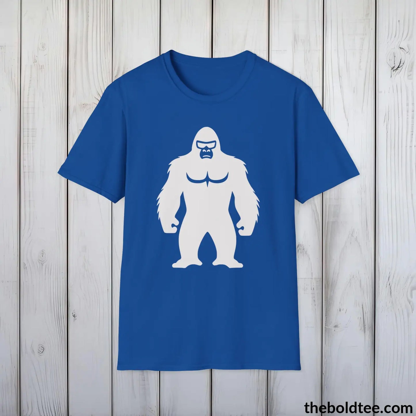 Badass Gorilla Tee - Bold Urbnan Cotton T-Shirt - 9 Epic Dark Colors Available