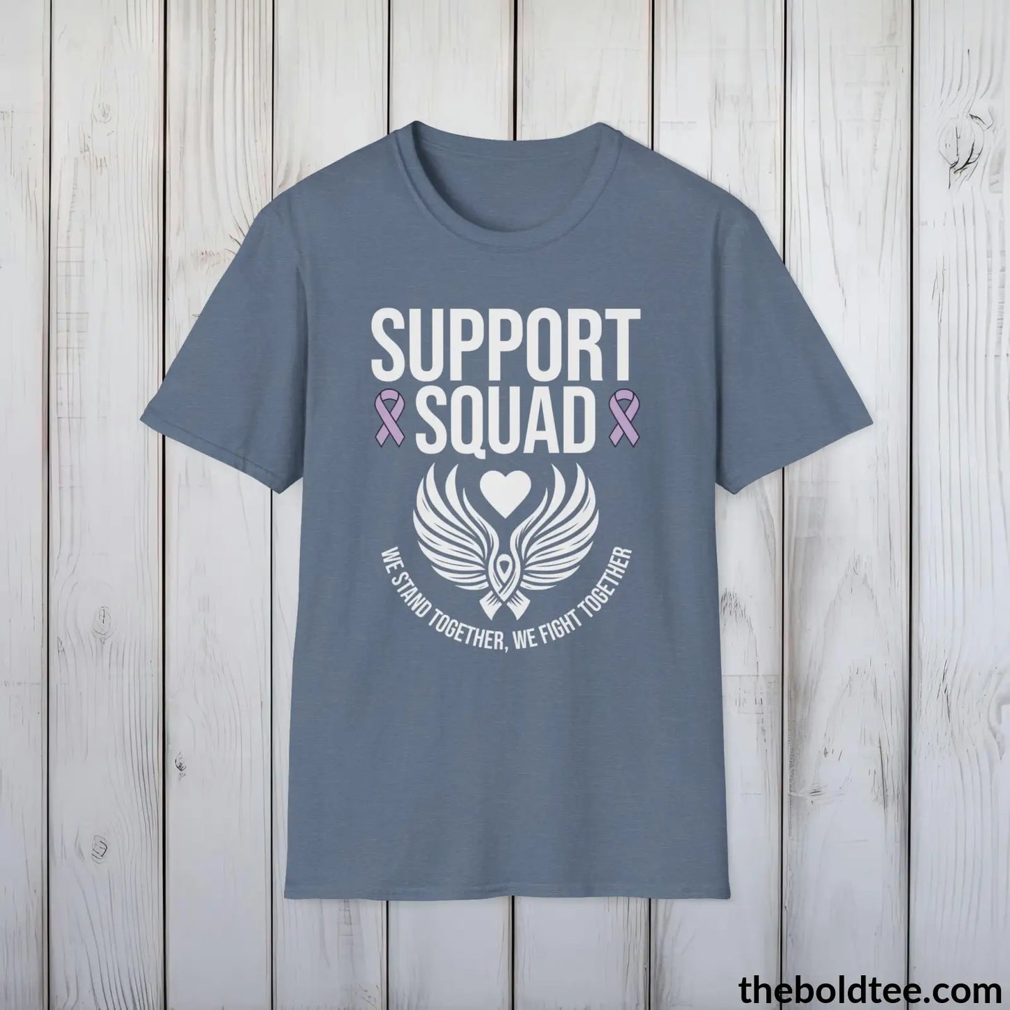 Cancer Awareness T-Shirt - Stand Together Cancer Support Tee - Together We Fight Cancer Shirt - Cancer Solidarity Top - 9 Colors Available