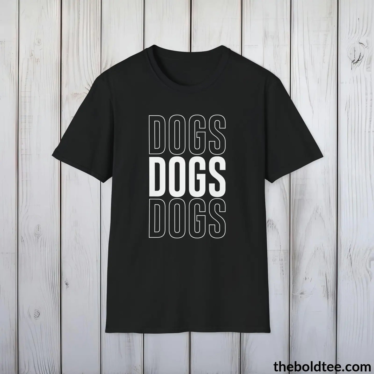 Cool Dogs T-Shirt - Pet Owner Everyday Shirt - Funny Dog Lover Shirt - Pet Puppy Lover Shirt Gift - Comfort in 9 Colors