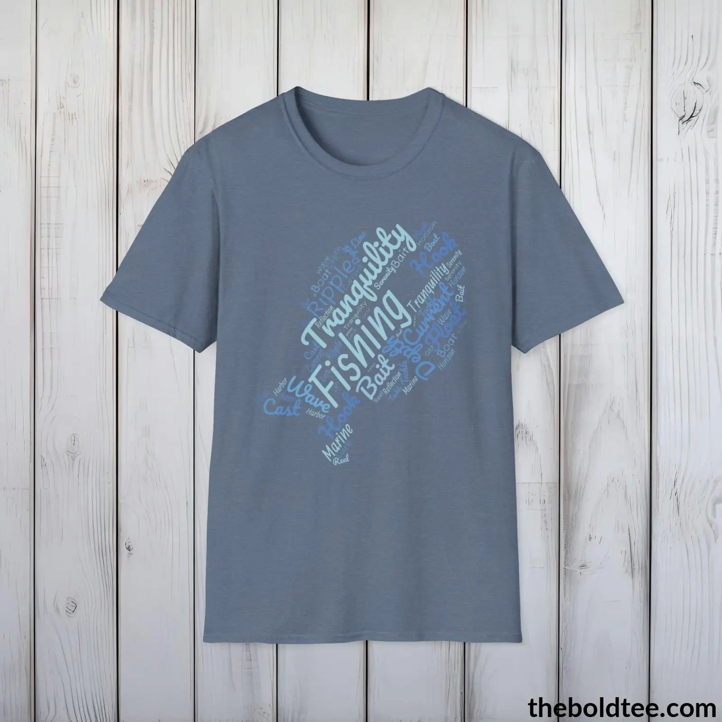 Charming Fishing T-Shirt - Fishing Gift For Fishermen - Fishing Graphic Tee - Sport Fishing T-Shirt - 9 Trendy Colors