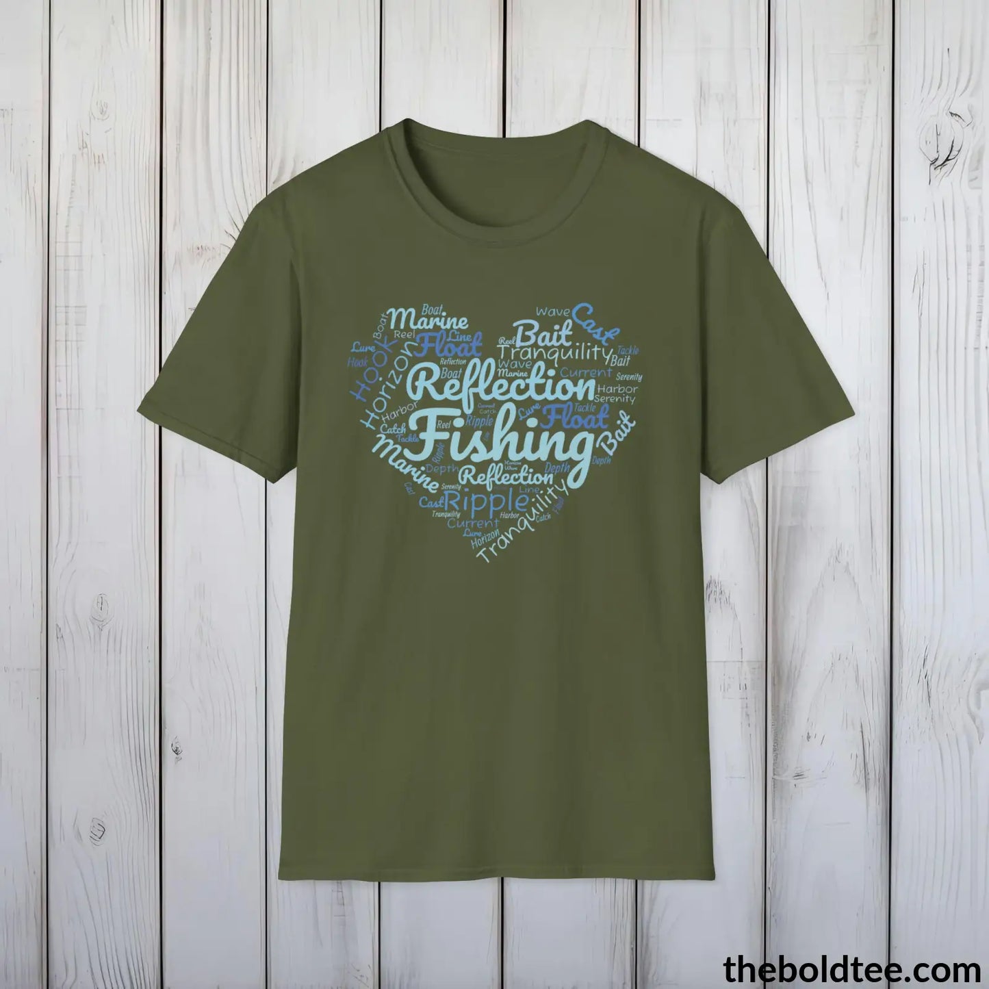 Charming Fishing T-Shirt - Fishing Gift For Fishermen - Fishing Graphic Tee - Sport Fishing T-Shirt - 9 Trendy Colors