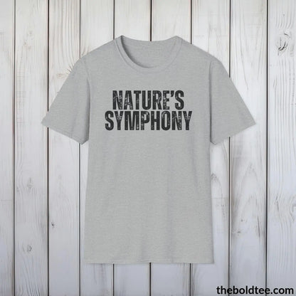 T-Shirt Sport Grey / S NATURE'S SYMPHONY Gardening Tee - Soft & Strong Cotton Crewneck Unisex T-Shirt - 8 Trendy Colors