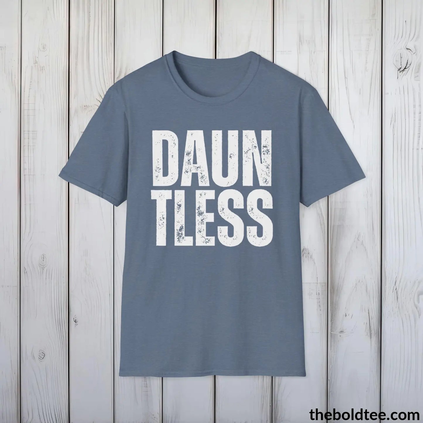 DAUNTLESS Tee - Casual, Sustainable & Soft Cotton Crewneck Unisex T-Shirt - 9 Bold Colors