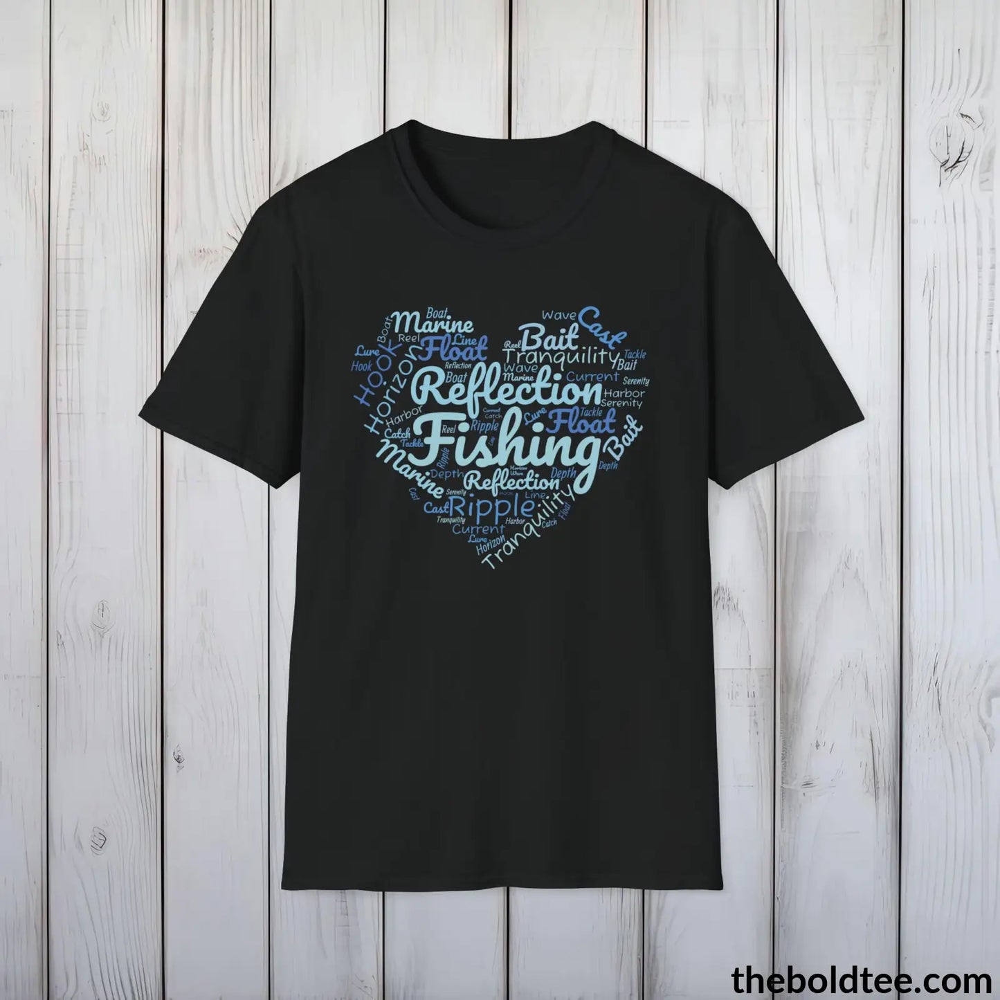 Charming Fishing T-Shirt - Fishing Gift For Fishermen - Fishing Graphic Tee - Sport Fishing T-Shirt - 9 Trendy Colors