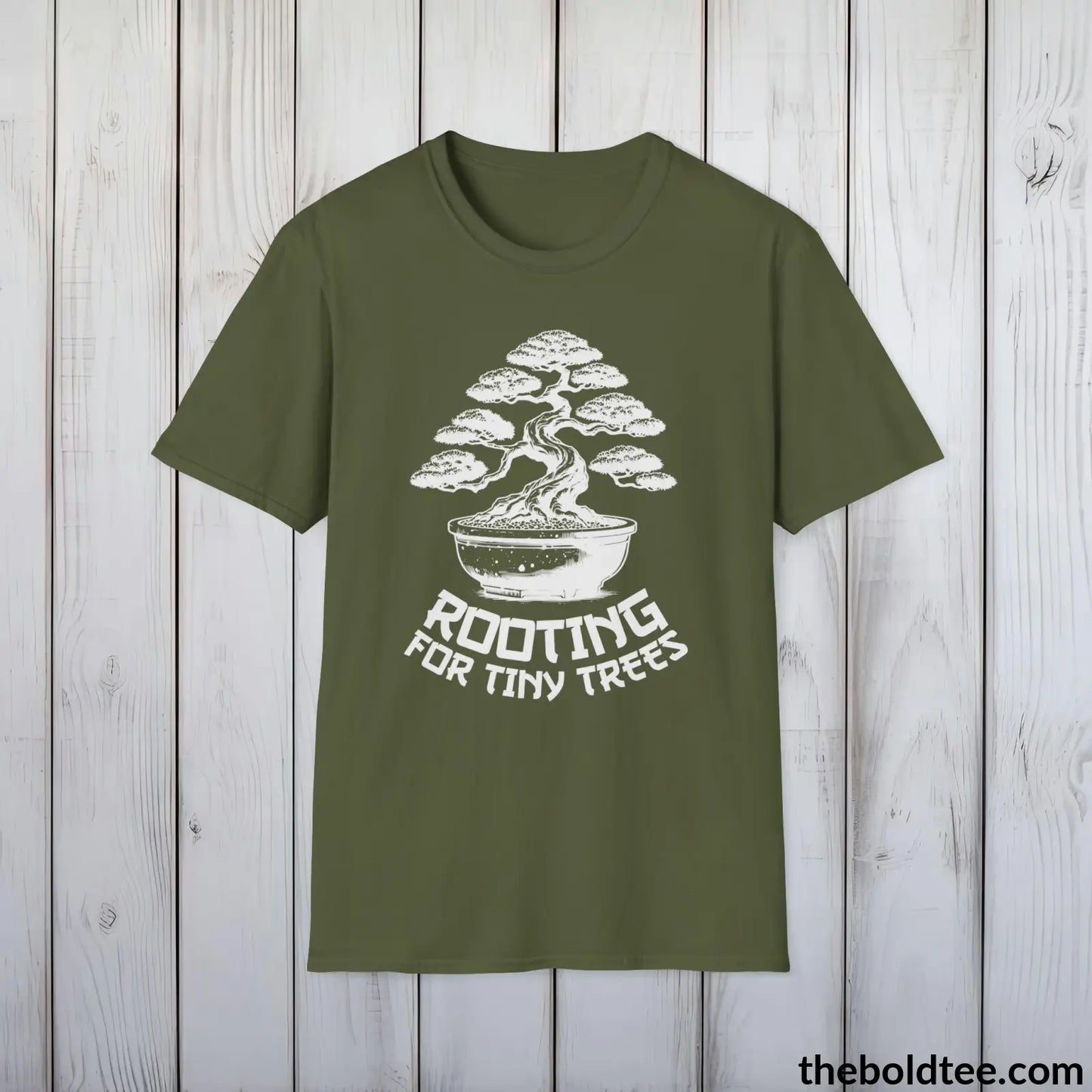 Bonsai Tree Enthusiast T-Shirt - Zen Bonsai Gardener Tee - Bonsai Hobbyist Essential Tee Gift - Cotton Comfort in 9 Colors