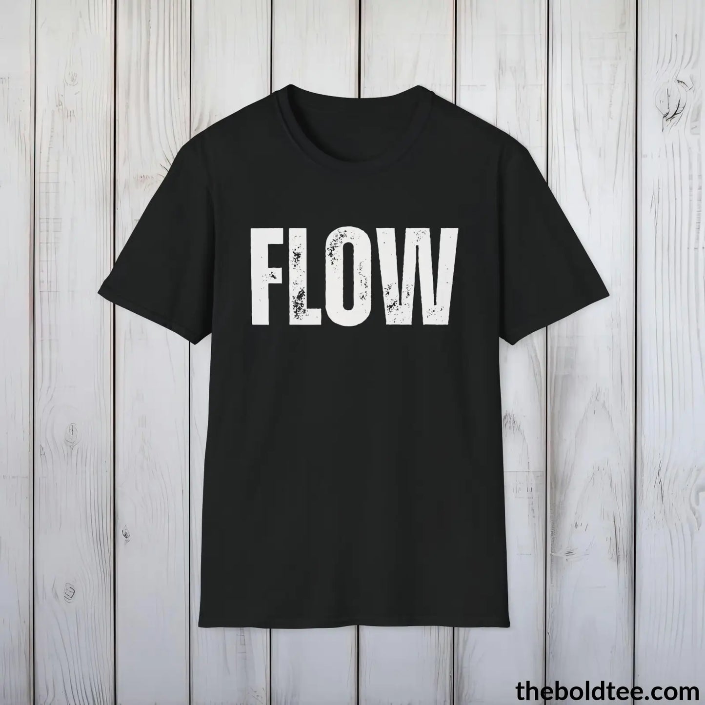 FLOW Tee - Bold Urbnan Cotton T-Shirt - 9 Epic Colors Available