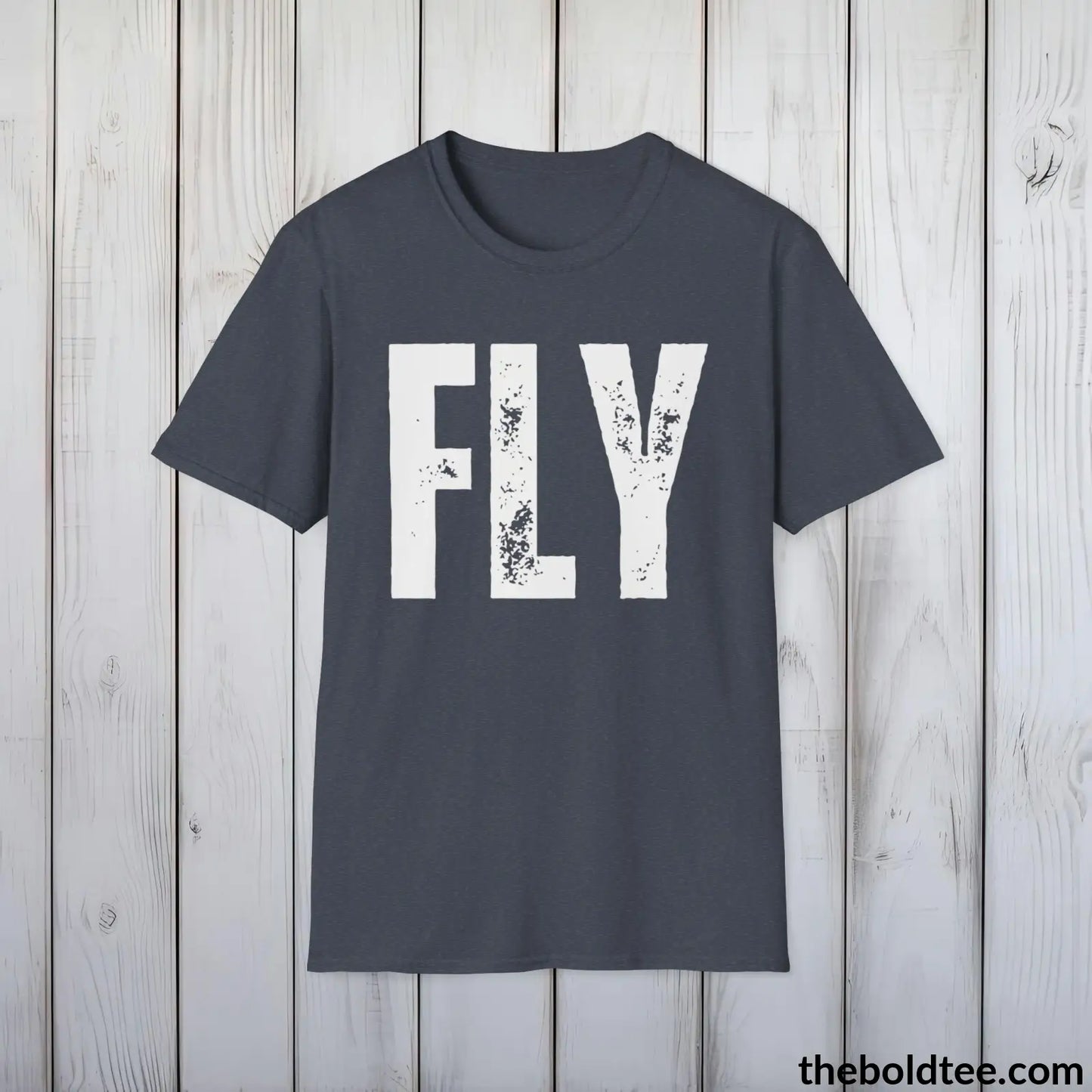 FLY Tee - Bold Urbnan Cotton T-Shirt - 9 Epic Colors Available