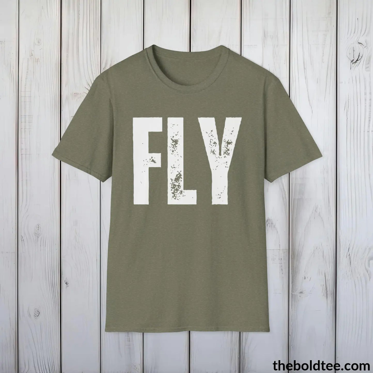 FLY Tee - Bold Urbnan Cotton T-Shirt - 9 Epic Colors Available