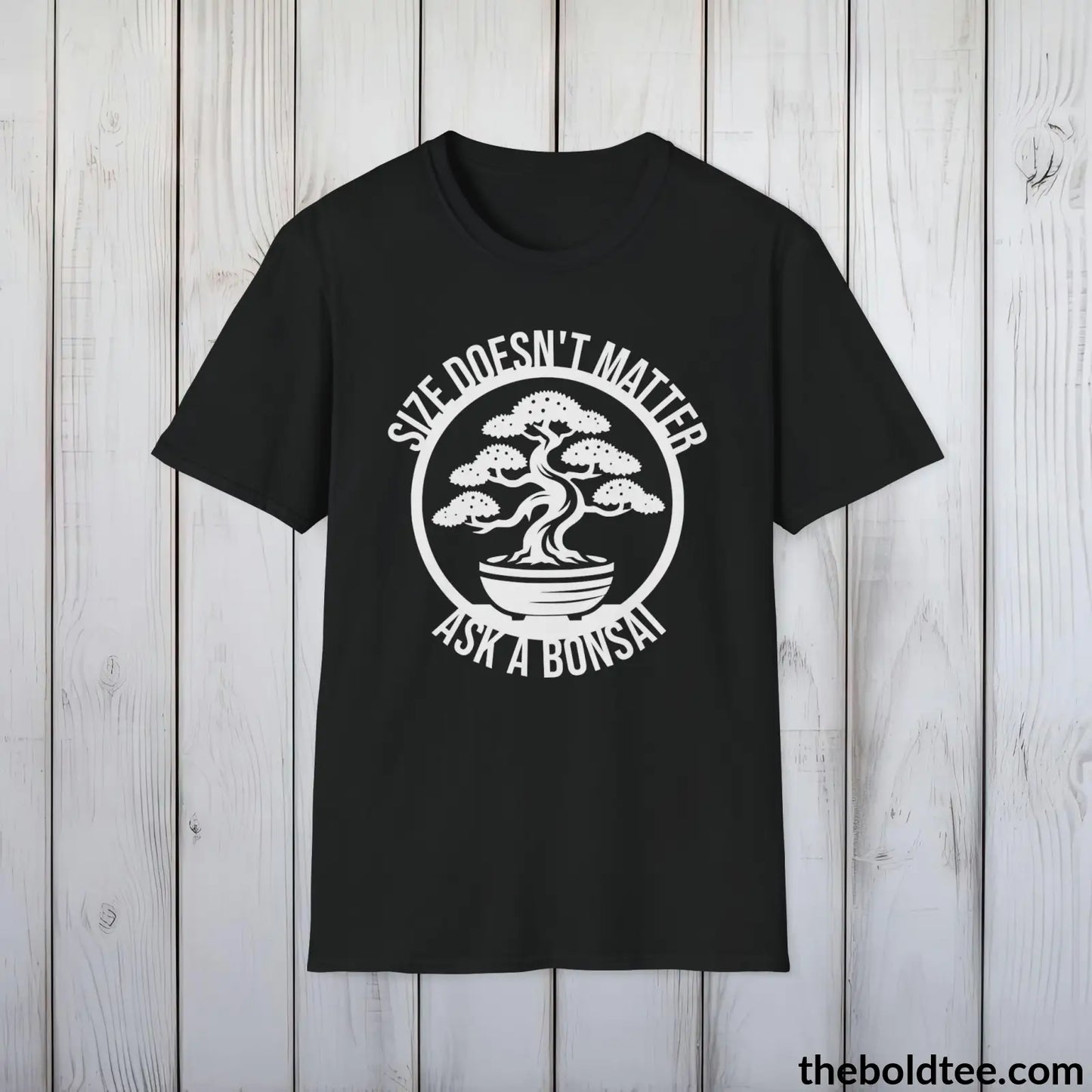 Bonsai Tree Enthusiast T-Shirt - Zen Bonsai Gardener Tee - Bonsai Hobbyist Essential Tee Gift - Cotton Comfort in 9 Colors