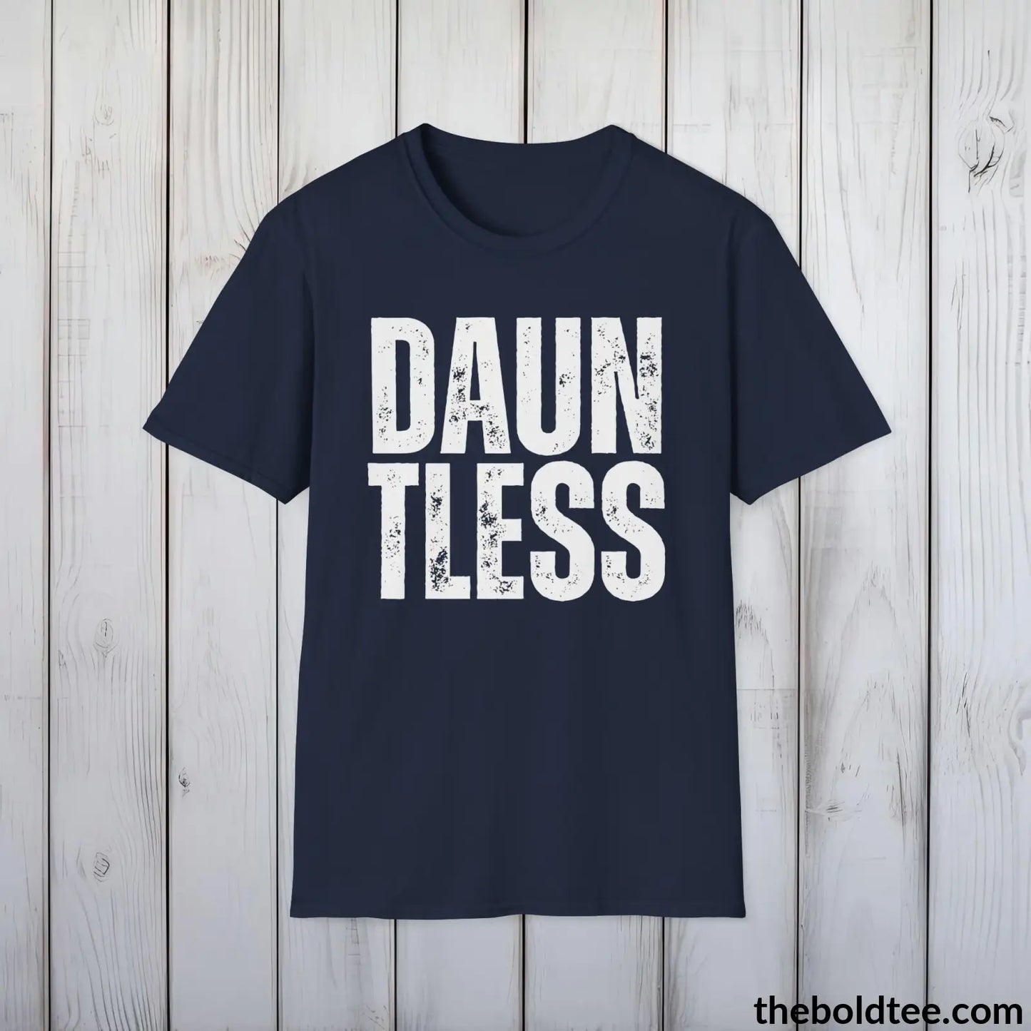 DAUNTLESS Tee - Casual, Sustainable & Soft Cotton Crewneck Unisex T-Shirt - 9 Bold Colors