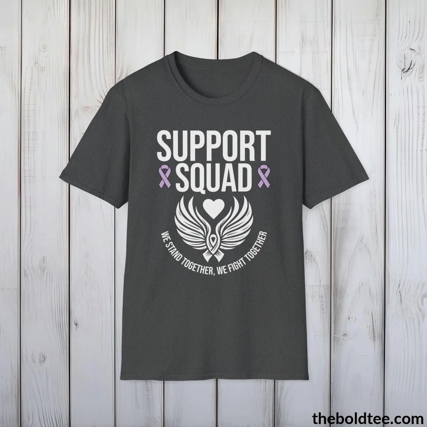 Cancer Awareness T-Shirt - Stand Together Cancer Support Tee - Together We Fight Cancer Shirt - Cancer Solidarity Top - 9 Colors Available