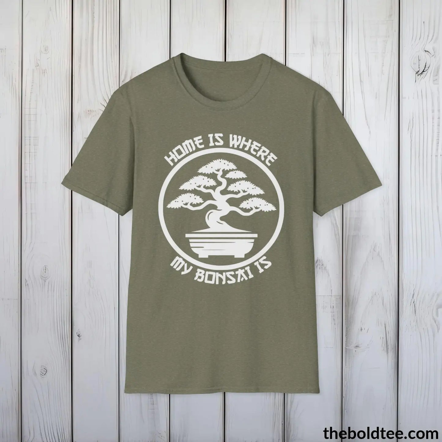 Bonsai Tree Enthusiast T-Shirt - Zen Bonsai Gardener Tee - Bonsai Hobbyist Essential Tee Gift - Cotton Comfort in 9 Colors