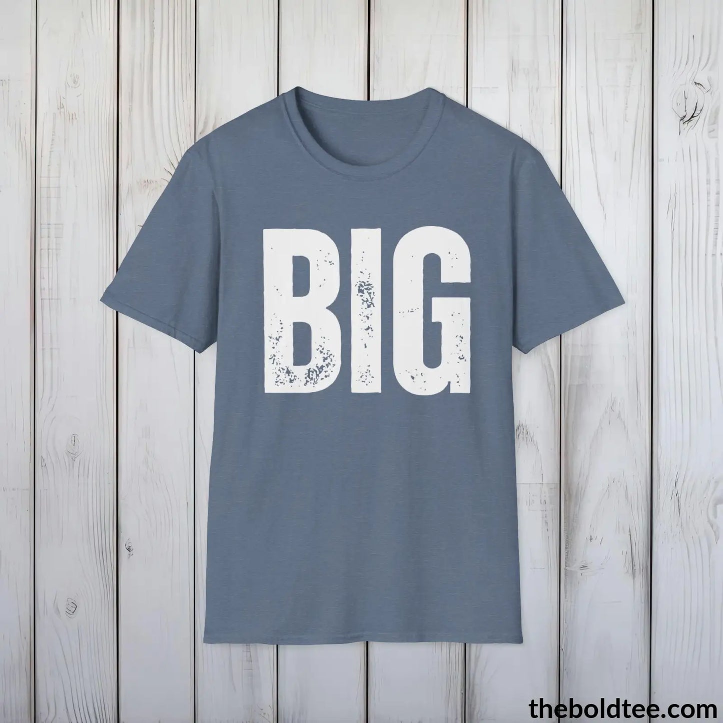 BIG Tee - Bold Urbnan Cotton T-Shirt - 9 Epic Colors Available