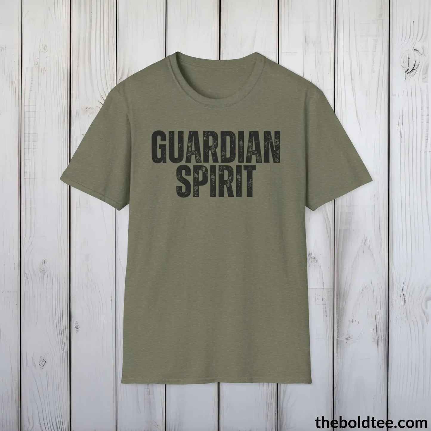 GUARDIAN SPIRIT Military Tee - Strong & Versatile Cotton Crewneck T-Shirt - 9 Bold Colors