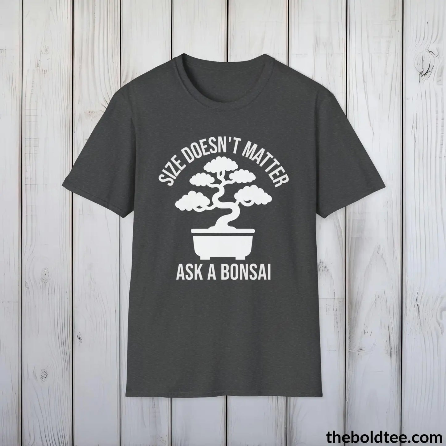 Bonsai Tree Enthusiast T-Shirt - Zen Bonsai Gardener Tee - Bonsai Hobbyist Essential Tee Gift - Cotton Comfort in 9 Colors