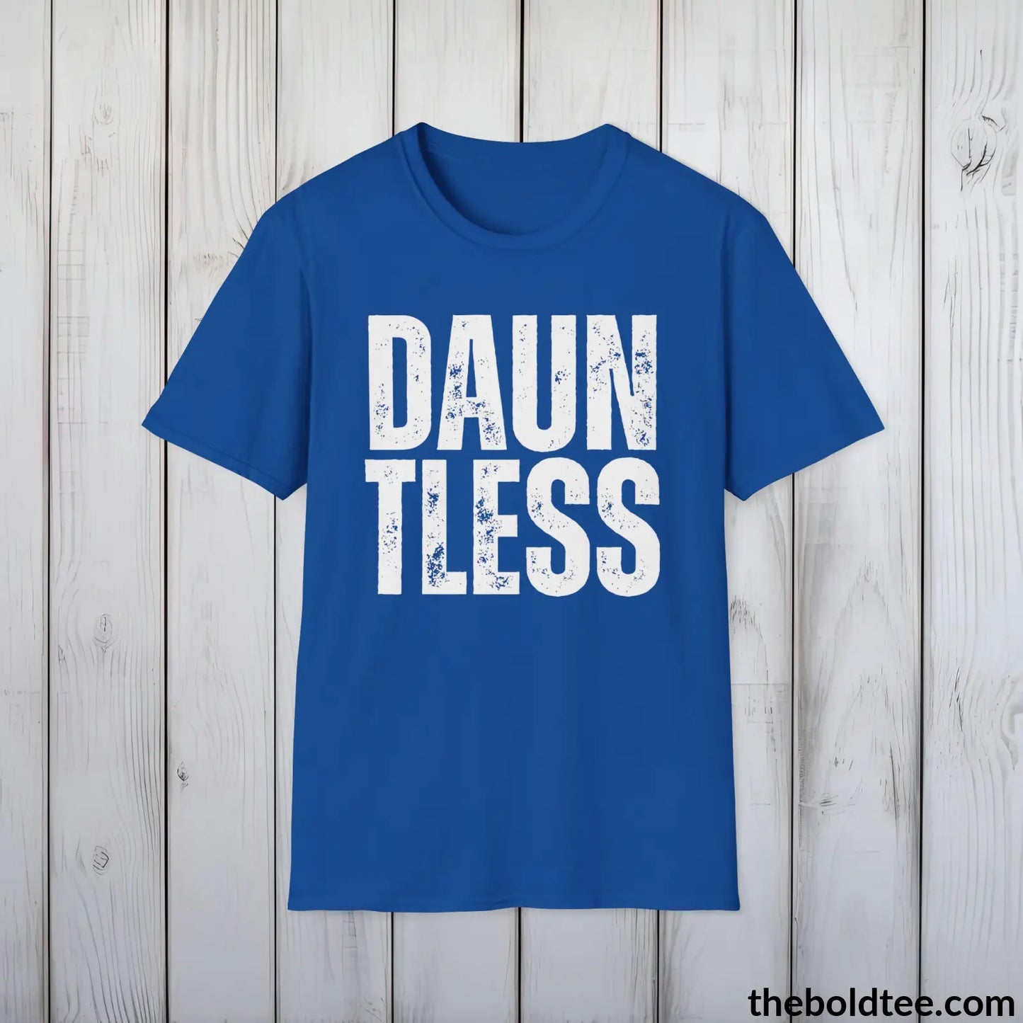 DAUNTLESS Tee - Casual, Sustainable & Soft Cotton Crewneck Unisex T-Shirt - 9 Bold Colors