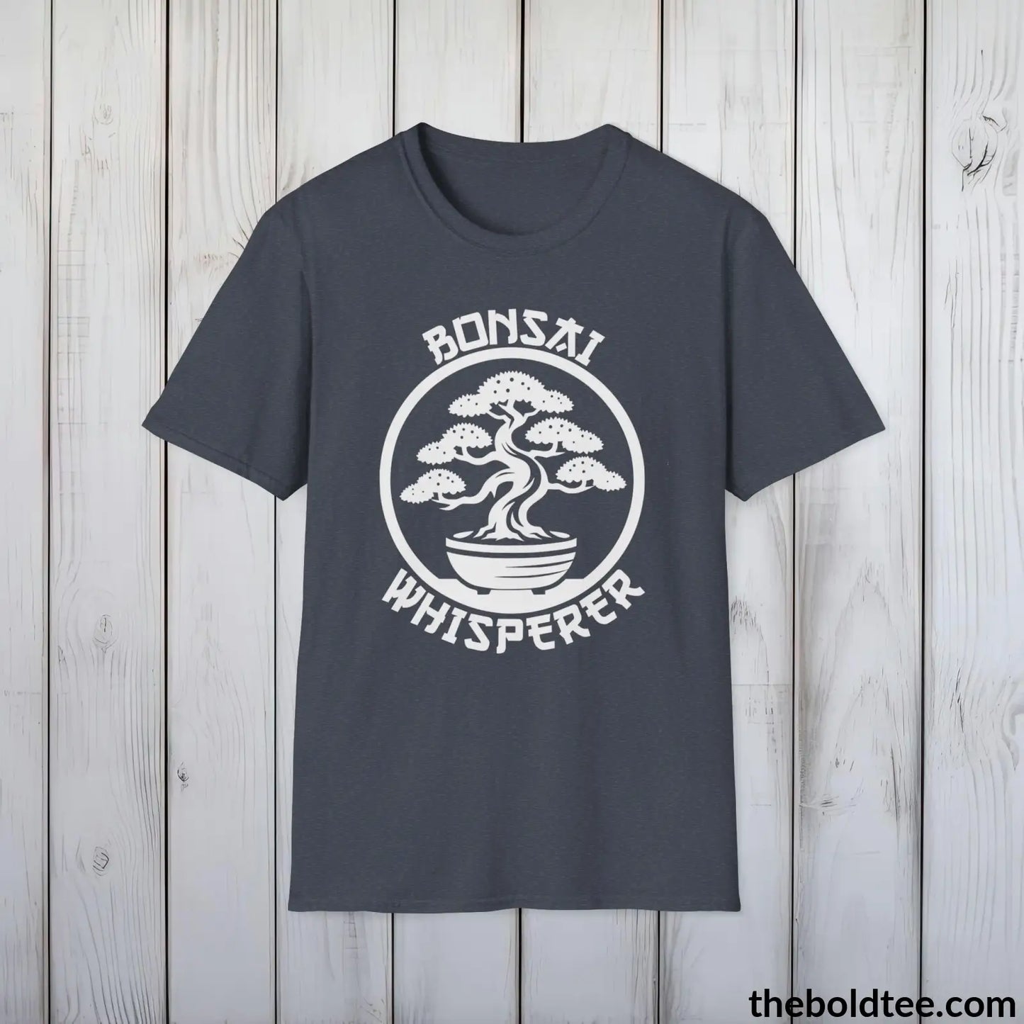 Bonsai Tree Enthusiast T-Shirt - Zen Bonsai Gardener Tee - Bonsai Hobbyist Essential Tee Gift - Cotton Comfort in 9 Colors