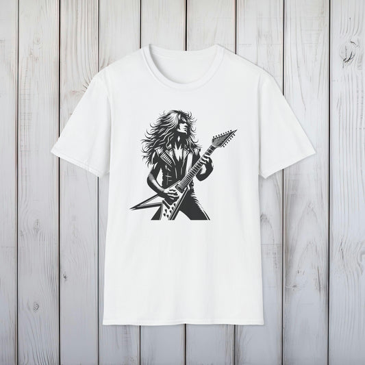 Epic 80s Heavy Metal Tee - Premium Soft Cotton Crewneck Unisex T-Shirt - 8 Trendy Colors
