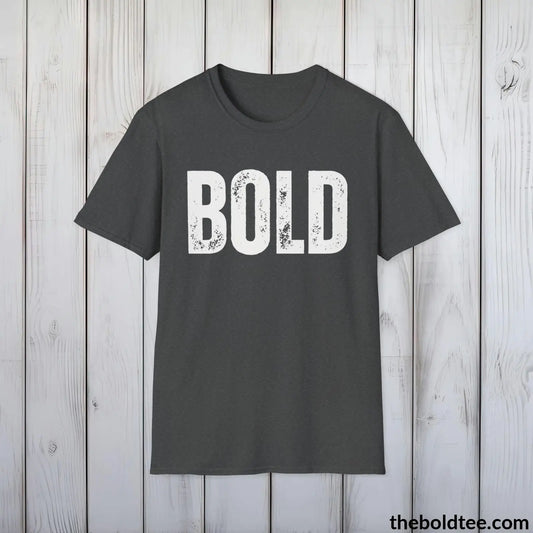 BOLD Tee - Bold Urbnan Cotton T-Shirt - 9 Epic Colors Available