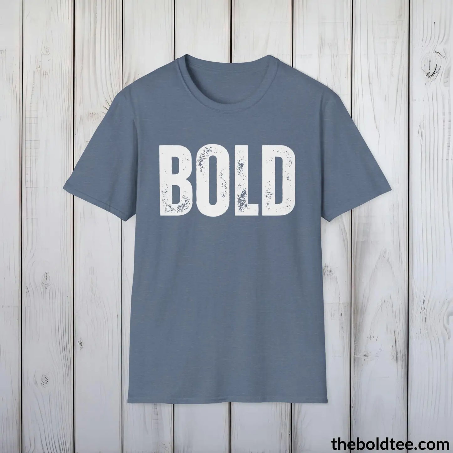 BOLD Tee - Bold Urbnan Cotton T-Shirt - 9 Epic Colors Available