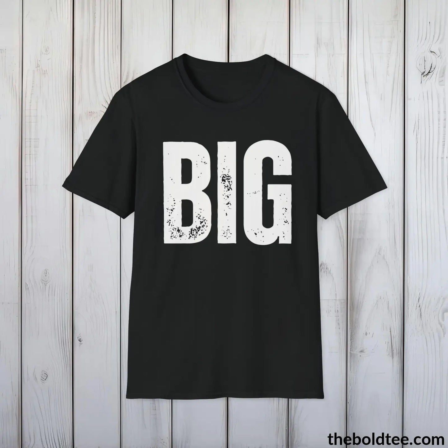 BIG Tee - Bold Urbnan Cotton T-Shirt - 9 Epic Colors Available