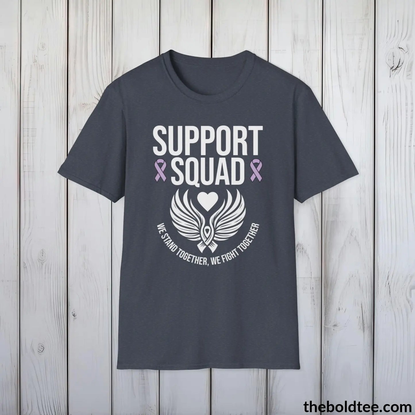 Cancer Awareness T-Shirt - Stand Together Cancer Support Tee - Together We Fight Cancer Shirt - Cancer Solidarity Top - 9 Colors Available