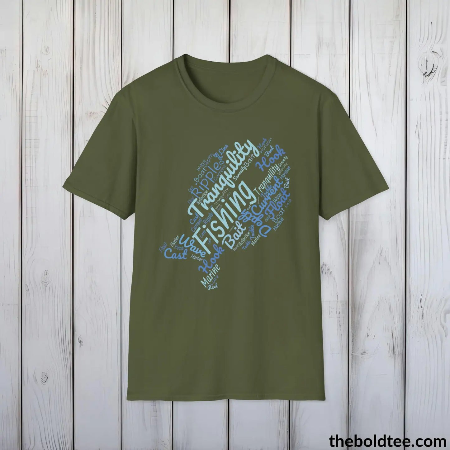 Charming Fishing T-Shirt - Fishing Gift For Fishermen - Fishing Graphic Tee - Sport Fishing T-Shirt - 9 Trendy Colors