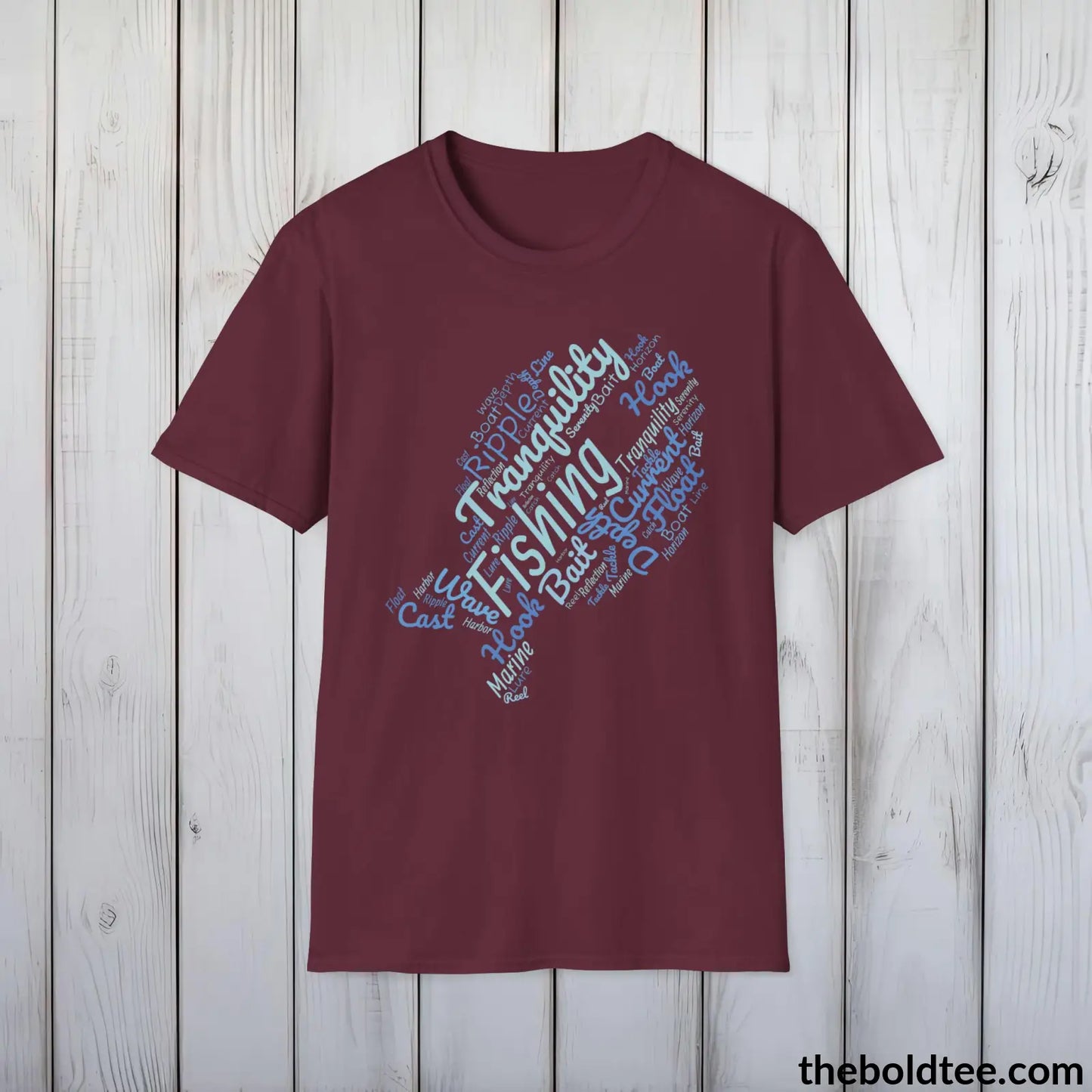 Charming Fishing T-Shirt - Fishing Gift For Fishermen - Fishing Graphic Tee - Sport Fishing T-Shirt - 9 Trendy Colors