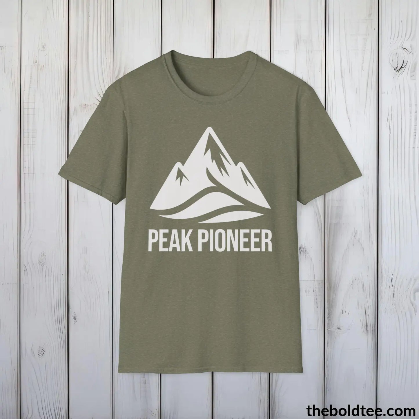 Bold Hiking Tee - Nature Lover Shirt Gift - Outdoor Enthusiasts Adventure T-Shirt  - Comfort in 9 Colors