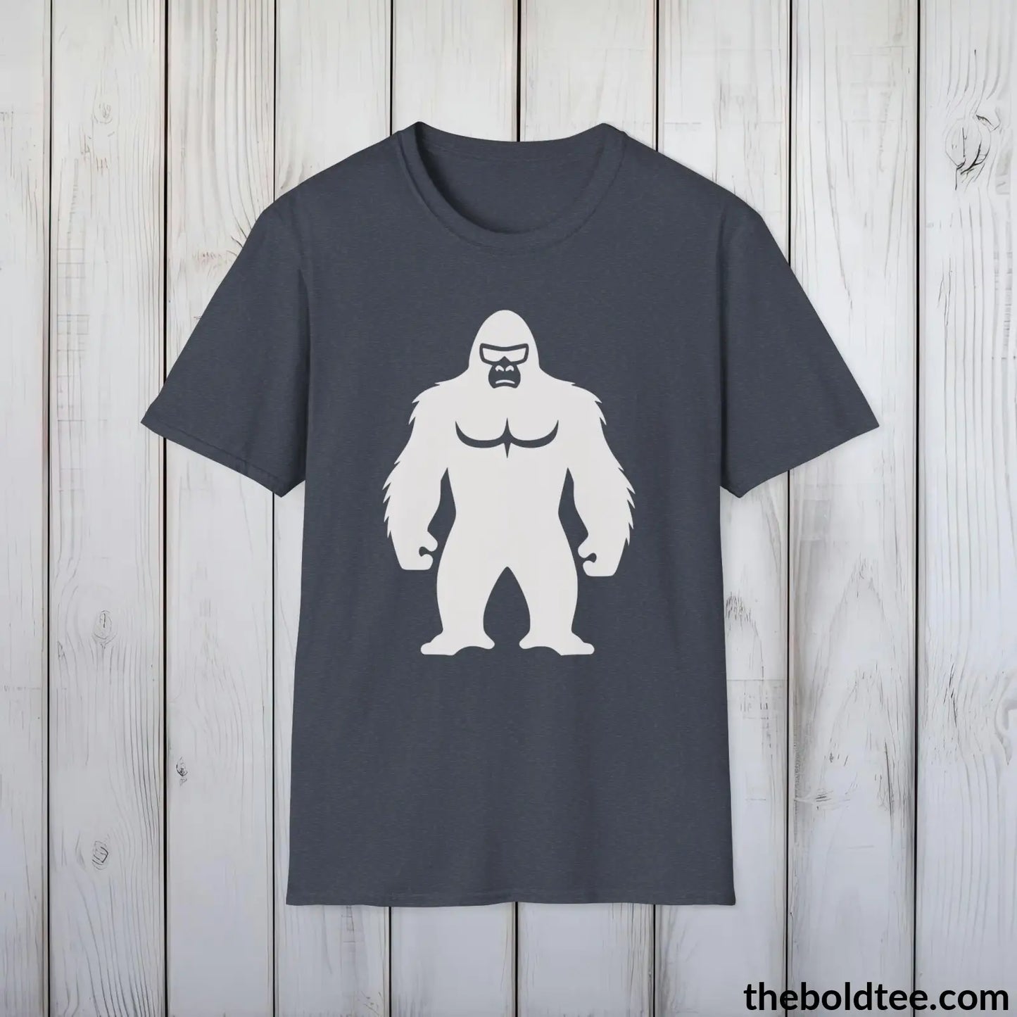 Badass Gorilla Tee - Bold Urbnan Cotton T-Shirt - 9 Epic Dark Colors Available