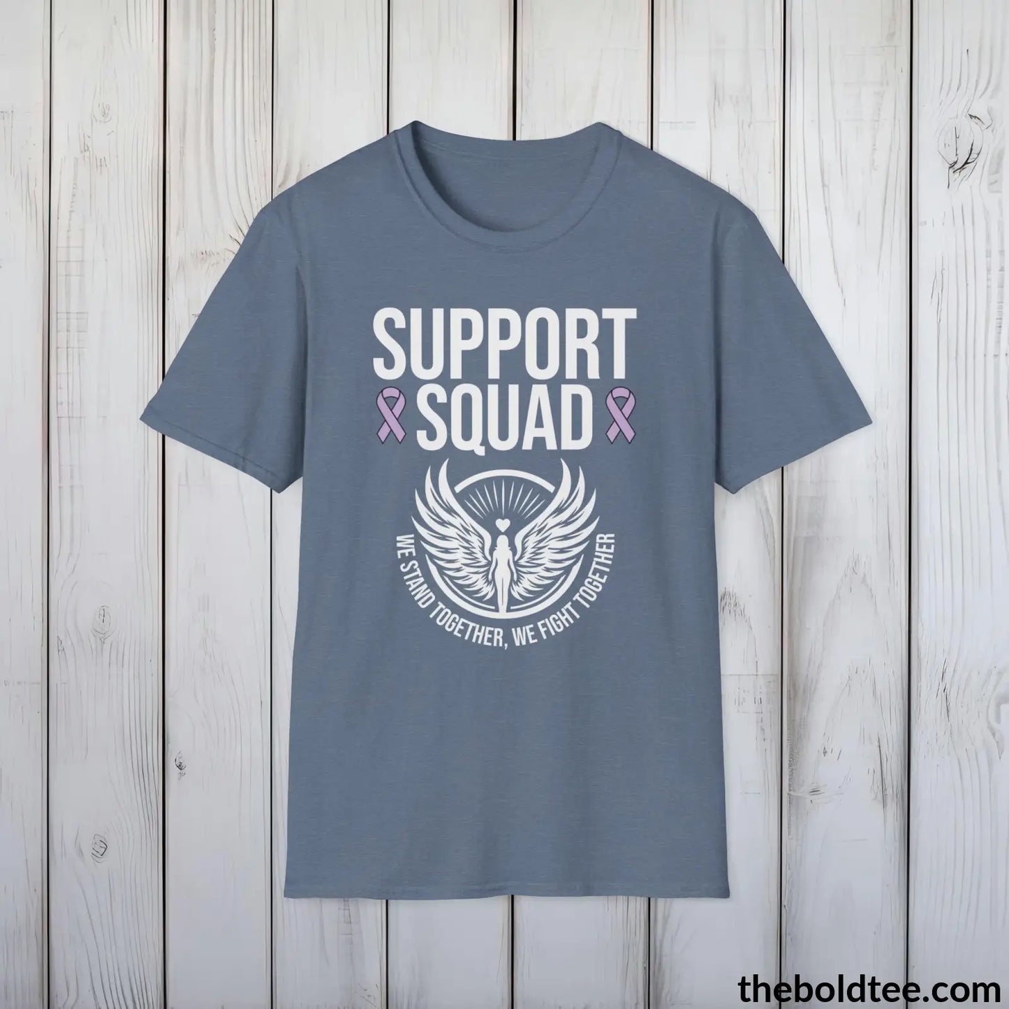 Cancer Awareness T-Shirt - Stand Together Cancer Support Tee - Together We Fight Cancer Shirt - Cancer Solidarity Top - 9 Colors Available