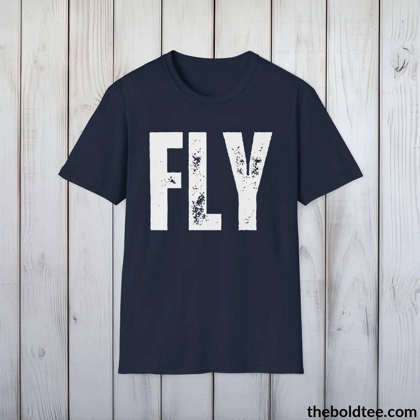 FLY Tee - Bold Urbnan Cotton T-Shirt - 9 Epic Colors Available