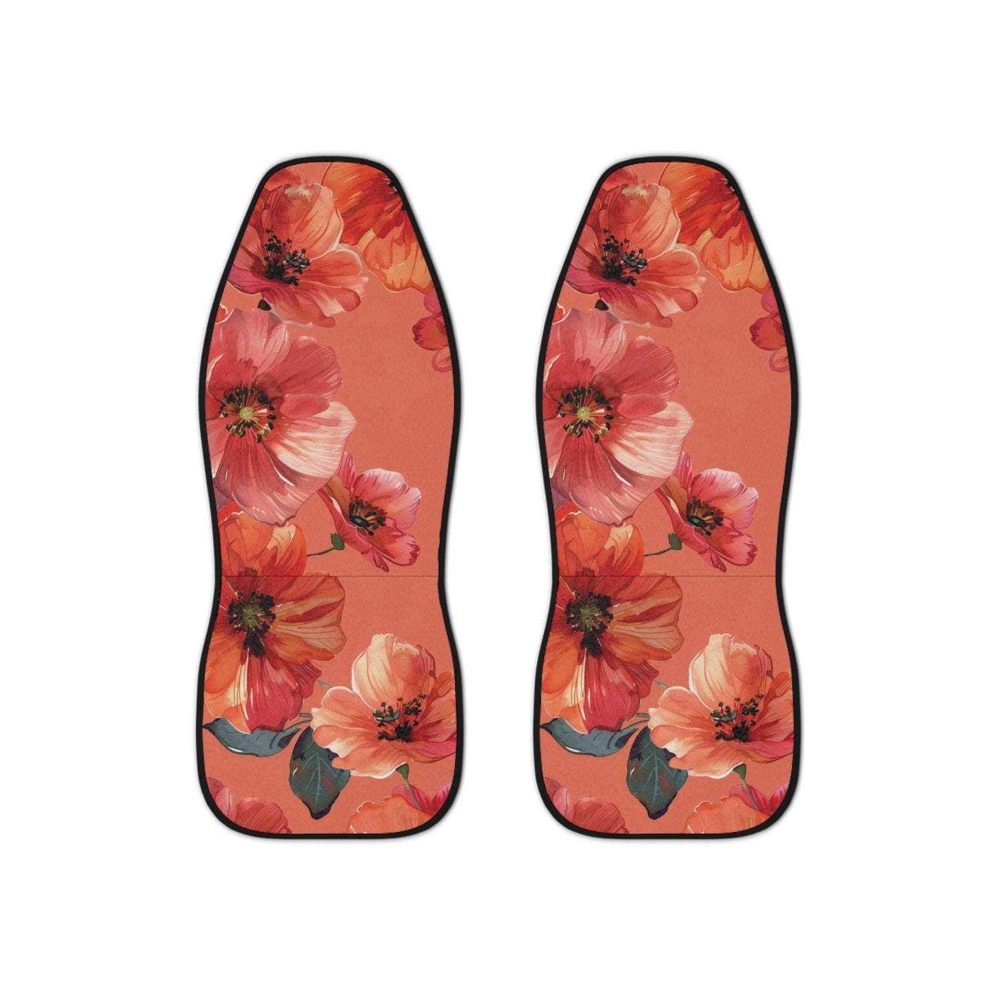 Summer Flowers Car Seat Covers (2 pcs.)