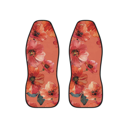 Summer Flowers Car Seat Covers (2 pcs.)