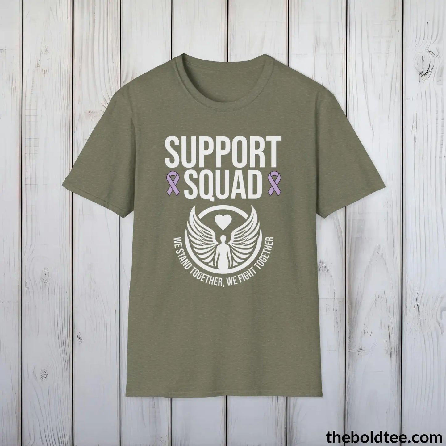 Cancer Awareness T-Shirt - Stand Together Cancer Support Tee - Together We Fight Cancer Shirt - Cancer Solidarity Top - 9 Colors Available