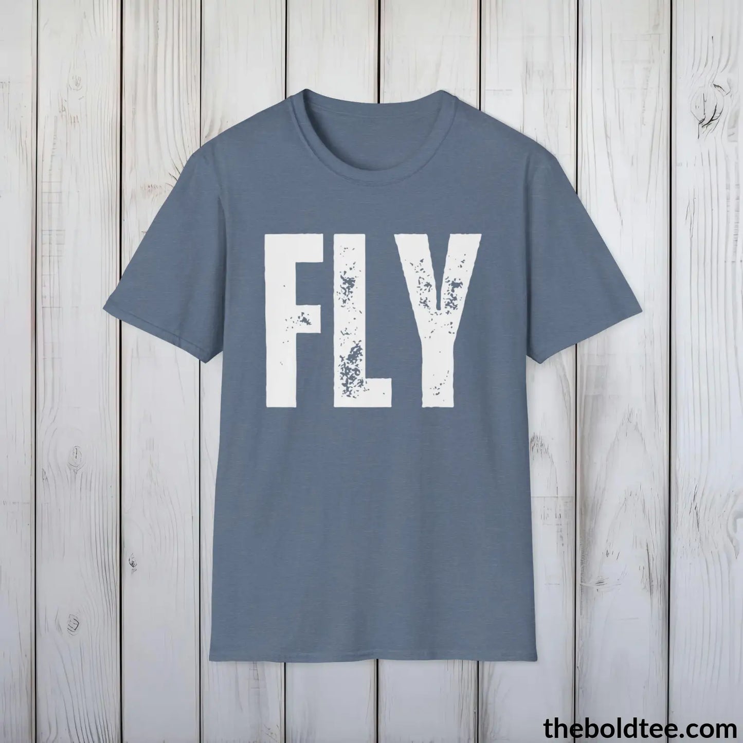 FLY Tee - Bold Urbnan Cotton T-Shirt - 9 Epic Colors Available