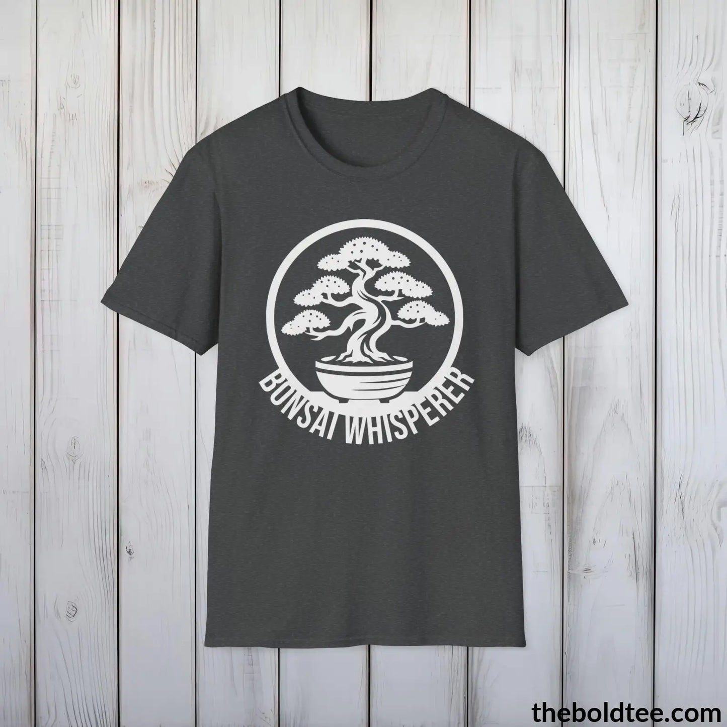 Bonsai Tree Enthusiast T-Shirt - Zen Bonsai Gardener Tee - Bonsai Hobbyist Essential Tee Gift - Cotton Comfort in 9 Colors