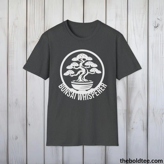 Bonsai Tree Enthusiast T-Shirt - Zen Bonsai Gardener Tee - Bonsai Hobbyist Essential Tee Gift - Cotton Comfort in 9 Colors