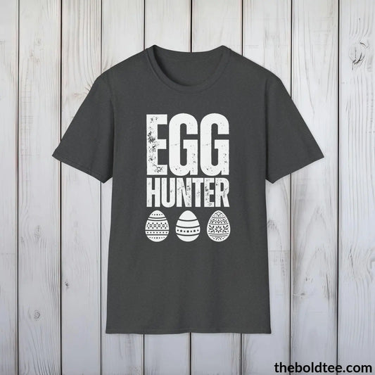 Egg Hunter Easter T-Shirt - Funny Springtime Easter T-Shirt  - Witty Easter Outfit Gift - Easter Day Lover Shirt Gift - Comfort in 9 Colors