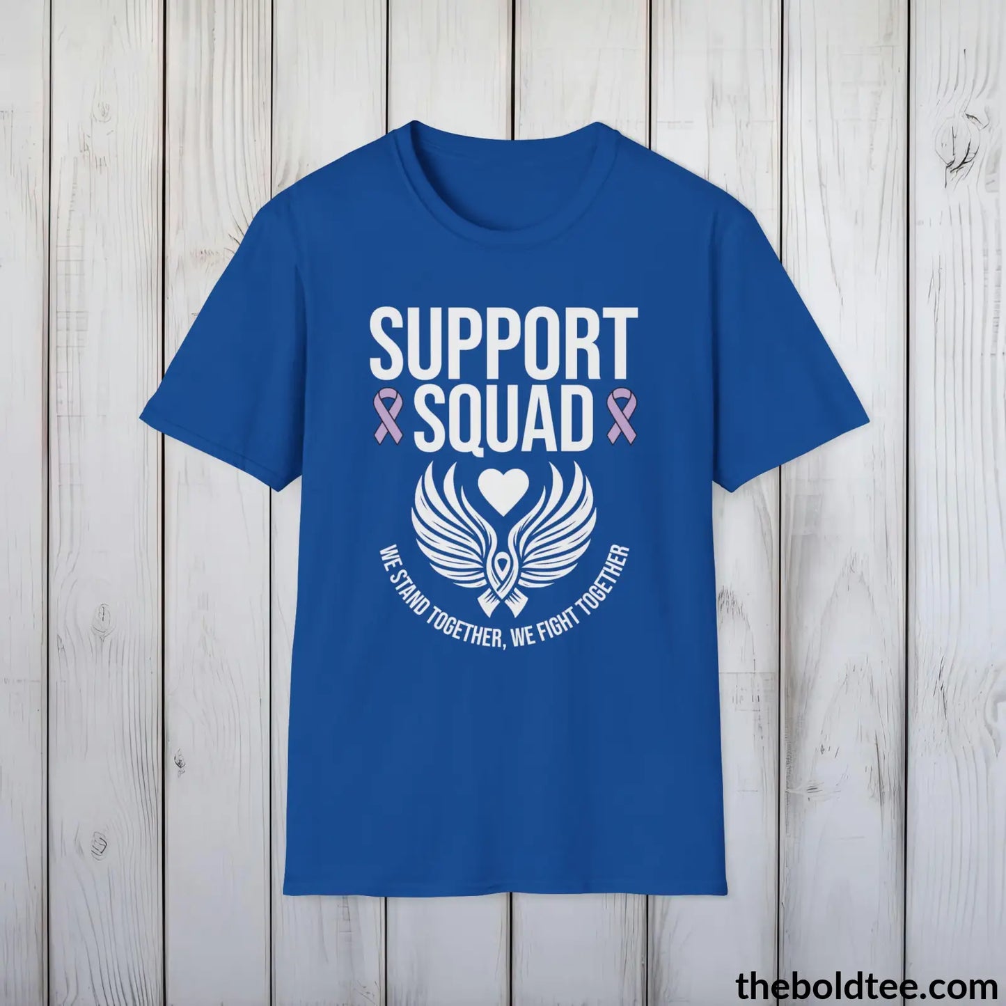 Cancer Awareness T-Shirt - Stand Together Cancer Support Tee - Together We Fight Cancer Shirt - Cancer Solidarity Top - 9 Colors Available