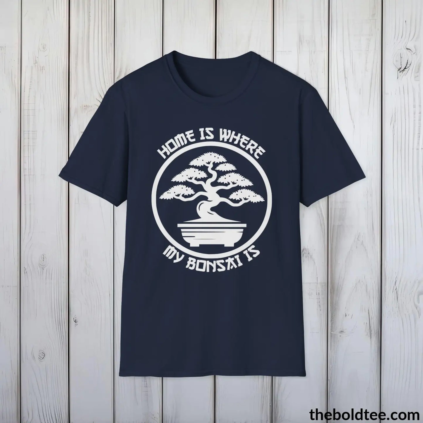 Bonsai Tree Enthusiast T-Shirt - Zen Bonsai Gardener Tee - Bonsai Hobbyist Essential Tee Gift - Cotton Comfort in 9 Colors