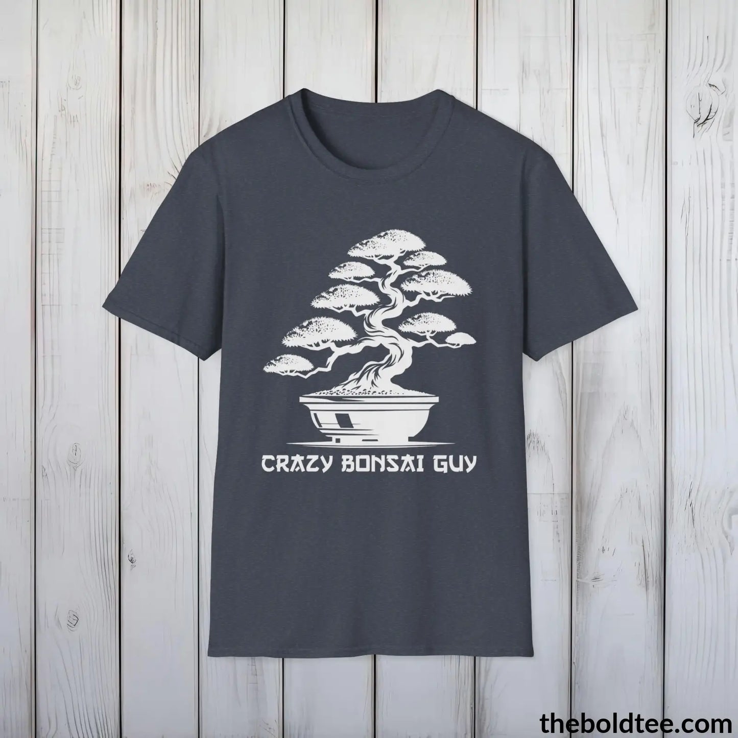 Bonsai Tree Enthusiast T-Shirt - Zen Bonsai Gardener Tee - Bonsai Hobbyist Essential Tee Gift - Cotton Comfort in 9 Colors