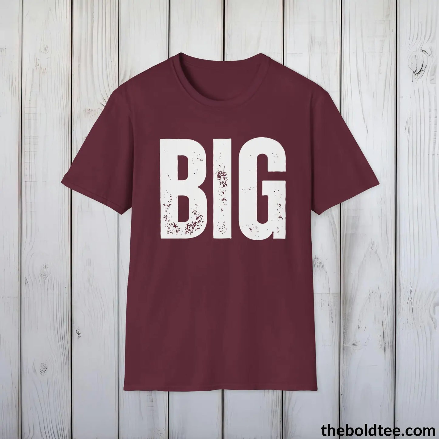 BIG Tee - Bold Urbnan Cotton T-Shirt - 9 Epic Colors Available