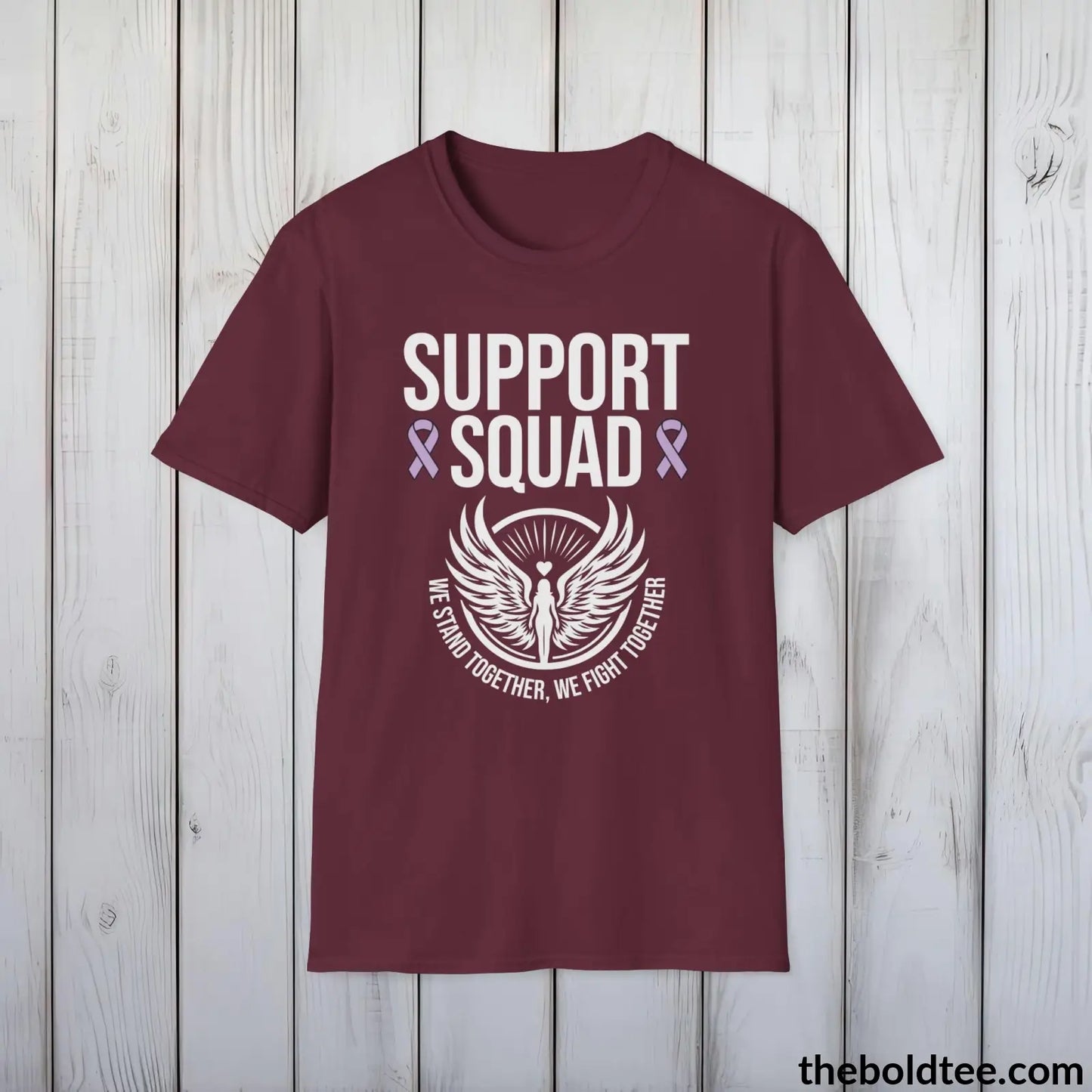 Cancer Awareness T-Shirt - Stand Together Cancer Support Tee - Together We Fight Cancer Shirt - Cancer Solidarity Top - 9 Colors Available