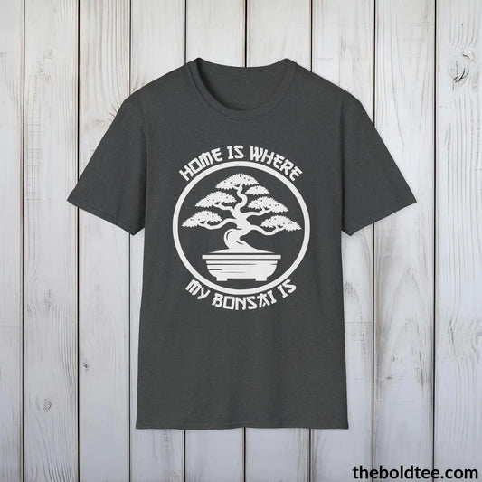 Bonsai Tree Enthusiast T-Shirt - Zen Bonsai Gardener Tee - Bonsai Hobbyist Essential Tee Gift - Cotton Comfort in 9 Colors