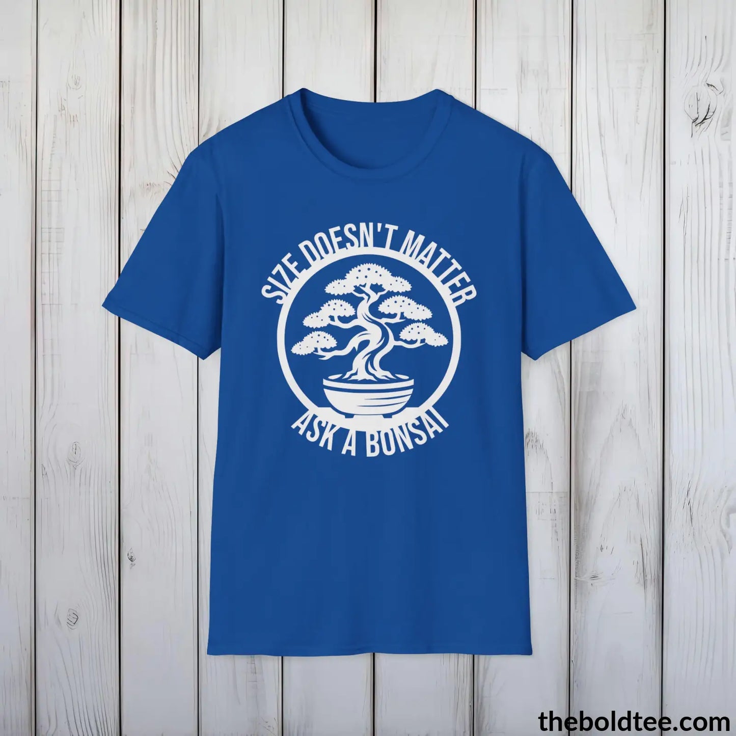 Bonsai Tree Enthusiast T-Shirt - Zen Bonsai Gardener Tee - Bonsai Hobbyist Essential Tee Gift - Cotton Comfort in 9 Colors