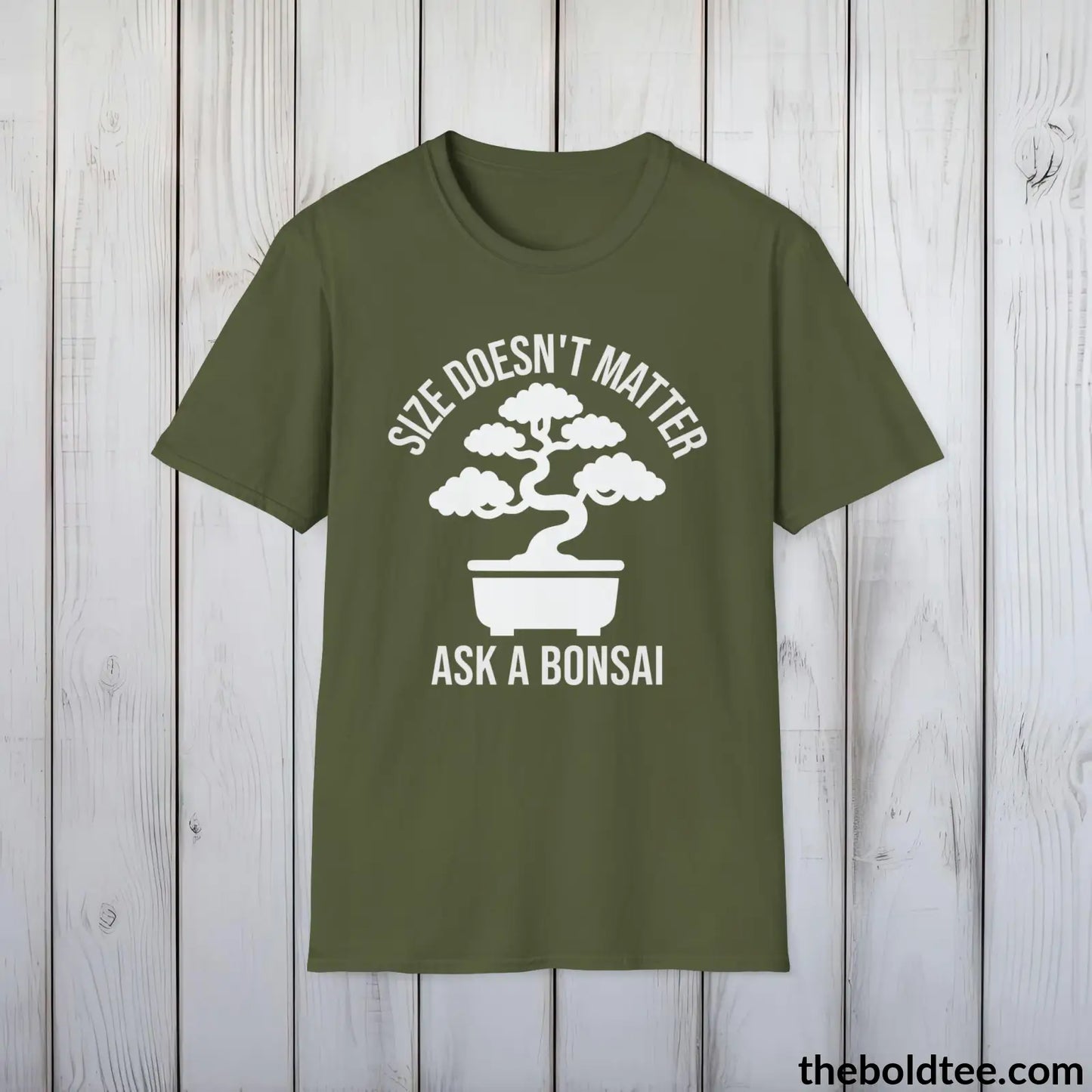 Bonsai Tree Enthusiast T-Shirt - Zen Bonsai Gardener Tee - Bonsai Hobbyist Essential Tee Gift - Cotton Comfort in 9 Colors