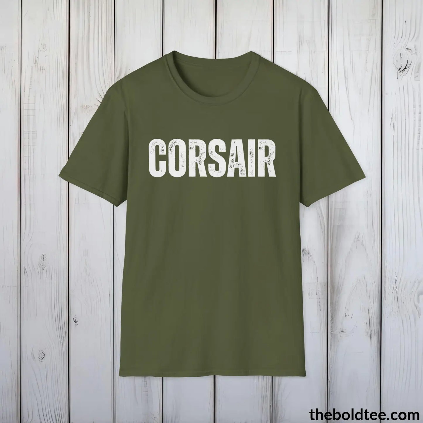 CORSAIR Tee - Bold Urbnan Cotton T-Shirt - 9 Epic Colors Available